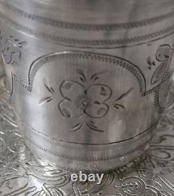 EXQUISITE Antique Imperial Russian Silver Shot Cup 1875