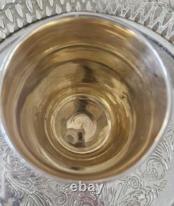 EXQUISITE Antique Imperial Russian Silver Shot Cup 1875
