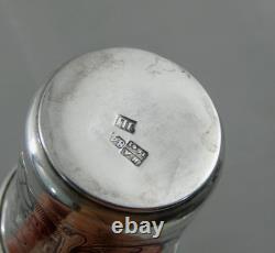 FINE ANTIQUE IMPERIAL RUSSIAN 84 SILVER NIELLO CUP BEAKER ARCHITECTURAL Moscow