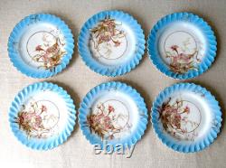 FINE ANTIQUE IMPERIAL RUSSIAN PORCELAIN Bowl PLATE KUZNETSOV FACTORY Art Nouveau