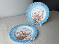 FINE ANTIQUE IMPERIAL RUSSIAN PORCELAIN Bowl PLATE KUZNETSOV FACTORY Art Nouveau