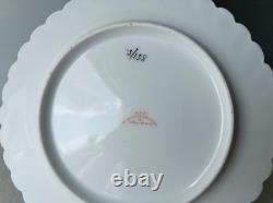 FINE ANTIQUE IMPERIAL RUSSIAN PORCELAIN Bowl PLATE KUZNETSOV FACTORY Art Nouveau