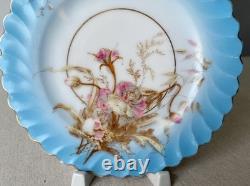 FINE ANTIQUE IMPERIAL RUSSIAN PORCELAIN Bowl PLATE KUZNETSOV FACTORY Art Nouveau