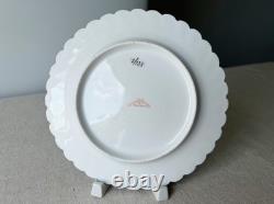FINE ANTIQUE IMPERIAL RUSSIAN PORCELAIN Bowl PLATE KUZNETSOV FACTORY Art Nouveau