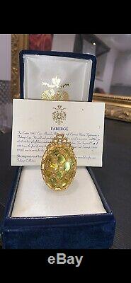 Faberge Egg Imperial HalfanEgg Ornament (RARE & Aunthentic)