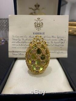 Faberge Egg Imperial HalfanEgg Ornament (RARE & Aunthentic)
