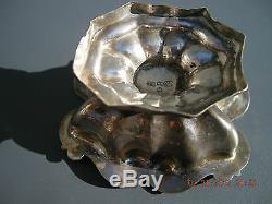 Fantastic Antique Imperial Russian Silver (84) gold washed salt cellar. 1847