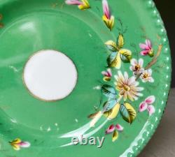 Fine Antique Imperial Russian Porcelain Plate Kuznetsov Factory 19 C