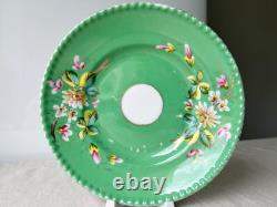 Fine Antique Imperial Russian Porcelain Plate Kuznetsov Factory 19 C