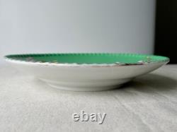 Fine Antique Imperial Russian Porcelain Plate Kuznetsov Factory 19 C