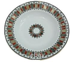 Fine Antique Imperial Russian Porcelain Plate Kuznetsov Factory Hand Painted 19c Fine Antique Imperial Russian Porcelain Plate Kuznetsov Factory Hand Painted 19c