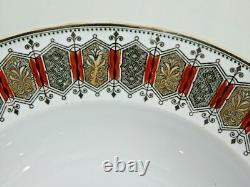 Fine Antique Imperial Russian Porcelain Plate Kuznetsov Factory Hand Painted 19c Fine Antique Imperial Russian Porcelain Plate Kuznetsov Factory Hand Painted 19c