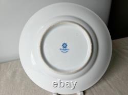 Fine Antique Imperial Russian Porcelain Plate Kuznetsov Factory Hand Painted 19c