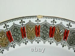 Fine Antique Imperial Russian Porcelain Plate Kuznetsov Factory Hand Painted 19c Fine Antique Imperial Russian Porcelain Plate Kuznetsov Factory Hand Painted 19c