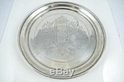 Fine Antique Russian Imperial 84 Silver Tray Salver Platter No Monos GUC
