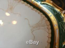 Gardner Russian Imperial Porcelain Art Nouveau Tray, 1891-1917