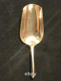 Gilt Enamel Shovel Spoon Russian Imperial Silver 84 Antiques Russia Famous Maker