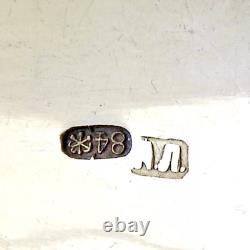 Gilt Enamel Shovel Spoon Russian Imperial Silver 84 Antiques Russia Famous Maker