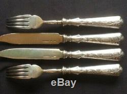 Great Original Set Rare Silver 84 Antique-russia Imperial Vintage Russian Empire