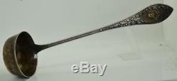 Historical Imperial Russian Grachev silver ladle from Tsar Nicholas II Palace