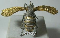 Honeybee Bee Gilding 84 Silver Imperial Russian 1910