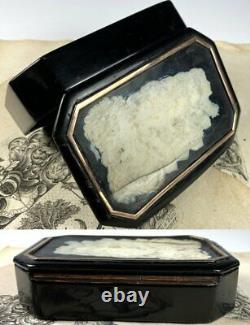 IMPORTANT Antique Russian Imperial Snuff Box c. 1795, Russia Portrait Miniature