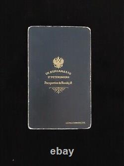 Imperial Russia Princess Alexandra Signed Royalty Cabinet Card CDV Photo Romanov
