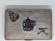 Imperial Russian 84 SilverCigarette Case St Petersburg Machine Gun Franz Ferdina