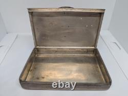 Imperial Russian 84 SilverCigarette Case St Petersburg Machine Gun Franz Ferdina