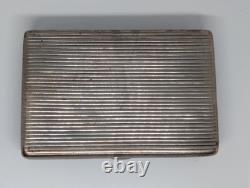 Imperial Russian 84 SilverCigarette Case St Petersburg Machine Gun Franz Ferdina