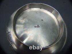 Imperial Russian 84 Silver Sugar Basket Engraved w Handle Moscow C. 1895 AA B. C