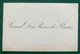 Imperial Russian Antique Calling Card Grand Duke Peter Nikolaevich Romanov