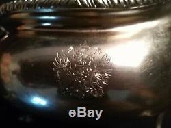 Imperial Russian FABERGE 88 Purity Gilded Gravy Bowl Tsarskoe Selo, Hallmarked