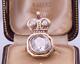 Imperial Russian Faberge 14k Gold 4ct Diamond Crown Ring-Awarded by Nicholas II