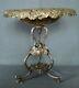 Imperial Russian Fraget Warsaw Poland Silver Plate Fruit Basket Dish