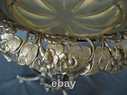 Imperial Russian Fraget Warsaw Poland Silver Plate Fruit Basket Dish
