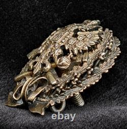 Imperial Russian Institute Badge HALLMARKED SILVER ORIG Circa 1910