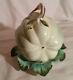 Imperial Russian Kuznetsov Porcelain Pumpkin Butter Dish