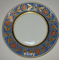 Imperial Russian Porcelain Factory Dinner Plate The Tsars Gothic Service Nii