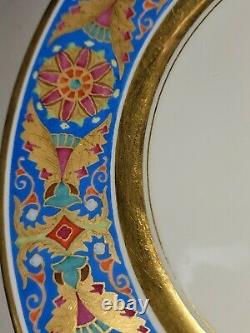 Imperial Russian Porcelain Factory Dinner Plate The Tsars Gothic Service Nii