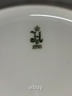 Imperial Russian Porcelain Factory Dinner Plate The Tsars Gothic Service Nii