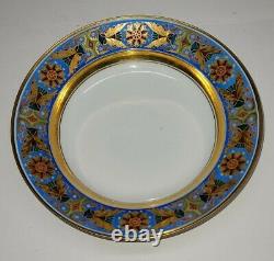 Imperial Russian Porcelain Factory Soup Plate From The Tsars Gothic Service Nii