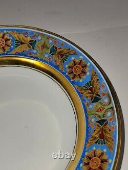 Imperial Russian Porcelain Factory Soup Plate From The Tsars Gothic Service Nii