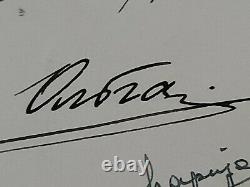 Imperial Russian Royalty Signed Document Empress Maria Feodorovna Xenia Olga RU
