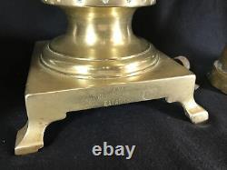 Imperial Russian Samovar By Batashev Award Stamped 1870 to 1882 Brass Antique