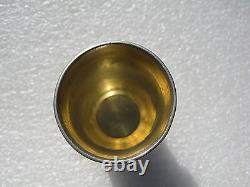 Imperial Russian Silver 84 Hand Engraved Judaica Kidush Cup 21,2 gr