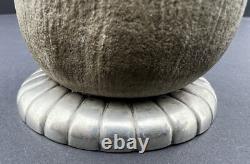 Imperial Russian Silver 84 & Sandstone, Match Holder, St. Petersburg 1886, Marked