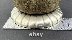 Imperial Russian Silver 84 & Sandstone, Match Holder, St. Petersburg 1886, Marked