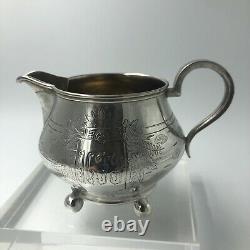 Imperial Russian Silver Cream jug Gold Wash interior Moscow 1893