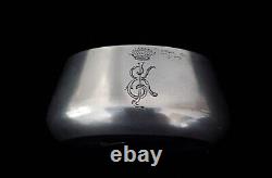 Imperial Russian Silver MARSHAK Salt Cellar Royalty Crown Cypher Royal Coat Arms